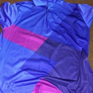 Champion Color Blocked golf polo xl